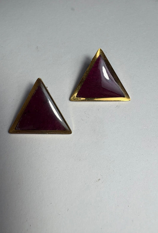 Orecchini “Petalo di Rosa rossa”
