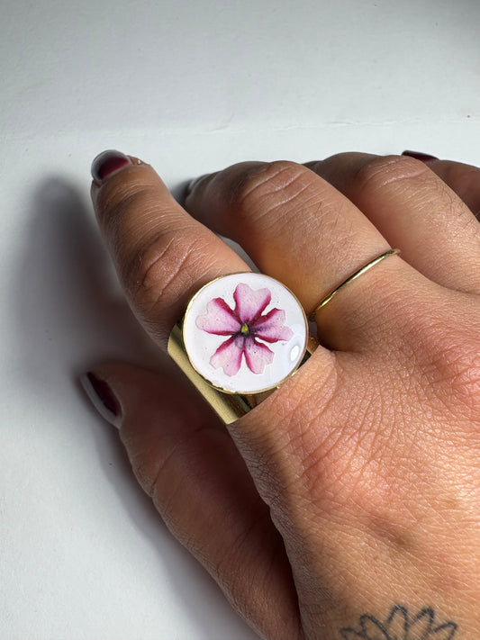 Anello fiore di fungo✨