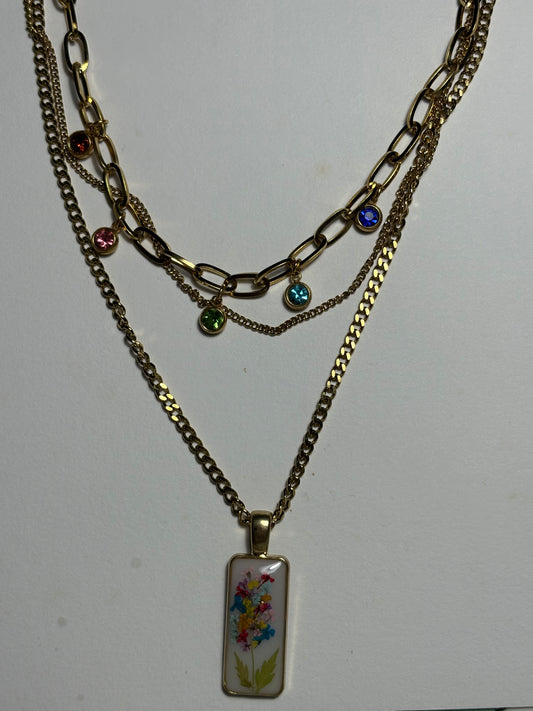 Collana “Me Voy arcobaleno”