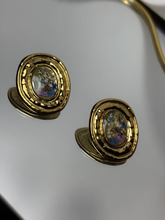 Orecchini “Prato fiorito Vintage”